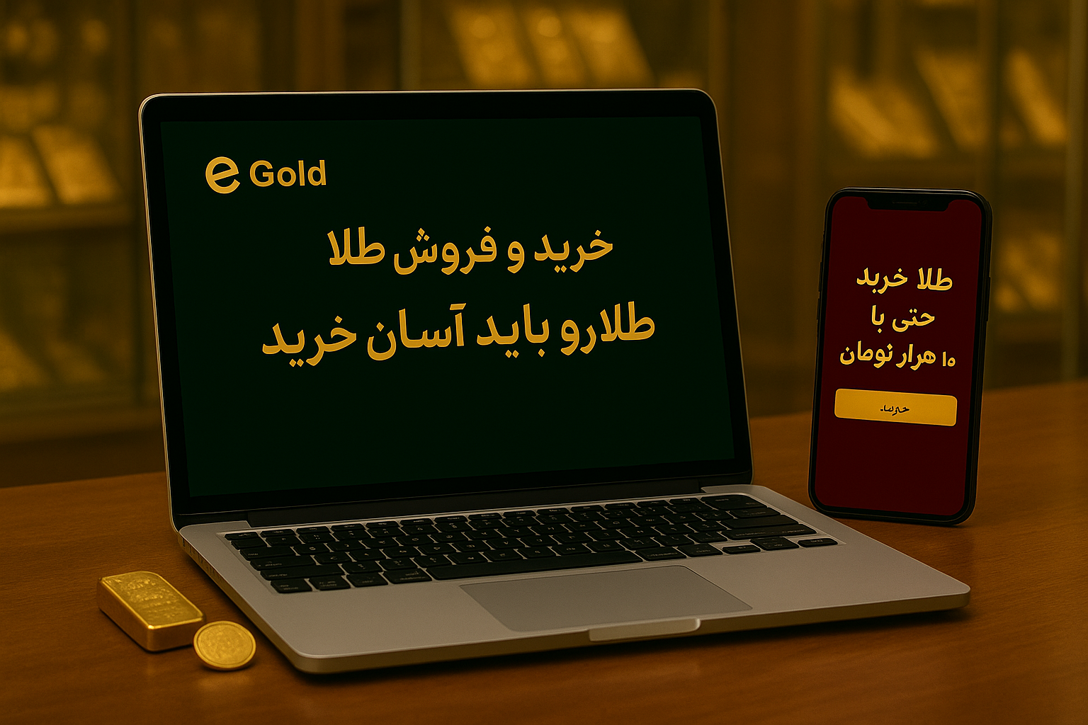 خرید و فروش طلا برای مشتریان خانگی